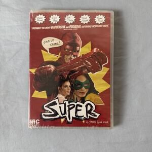 Super (DVD/2010) NEW SEALED - Rainn Wilson Kevin Bacon Widescreen Nerdhaven